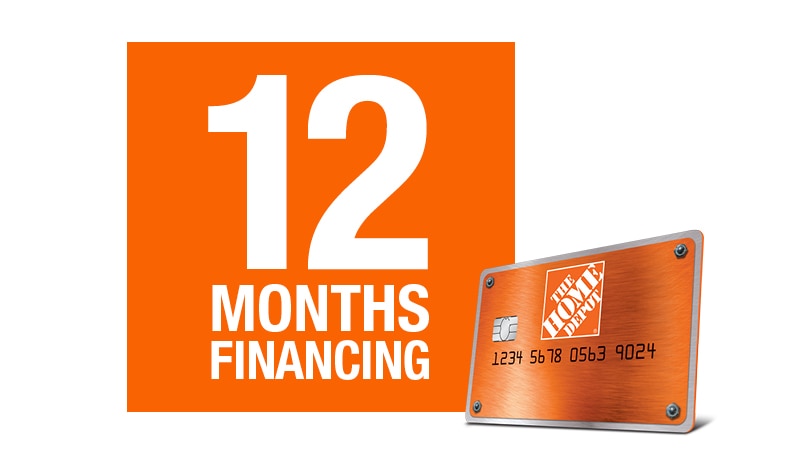 12 Months Financing on all products
