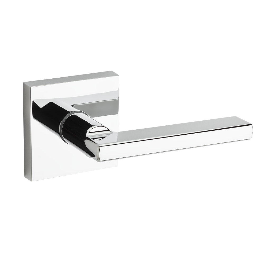 Kwikset Halifax Square Polished Chrome Passage Hall/Closet Door