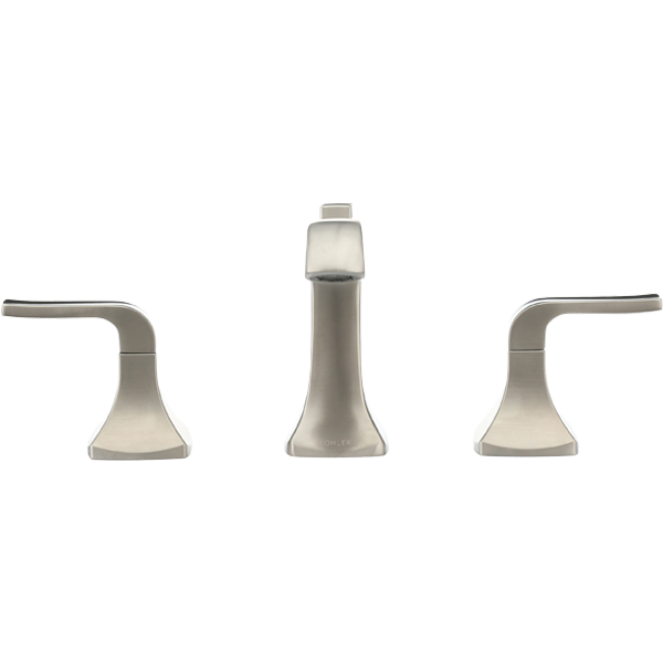 KOHLER Rubicon 8 in. Widespread 2-Handle Bathroom Faucet in